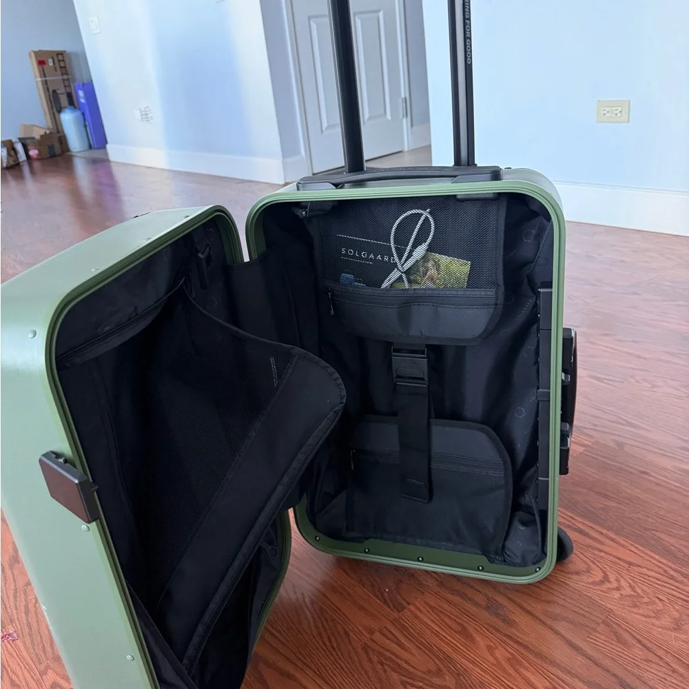 Samsonite Olive Hardshell Luggage Carry on - Picture 5 of 8
